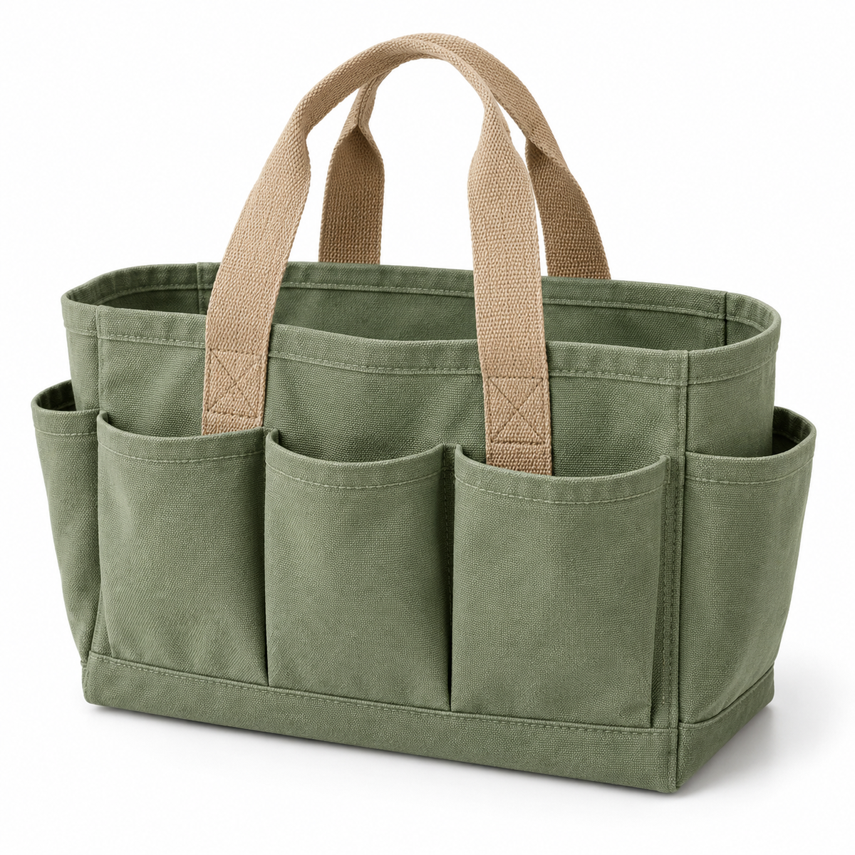 Canvas Garden Tool Tote