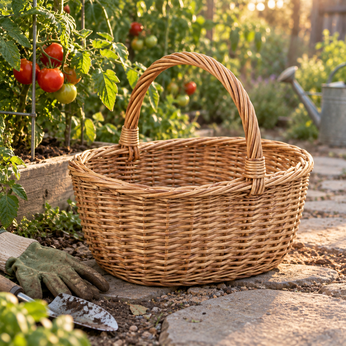 Willow Harvest Basket