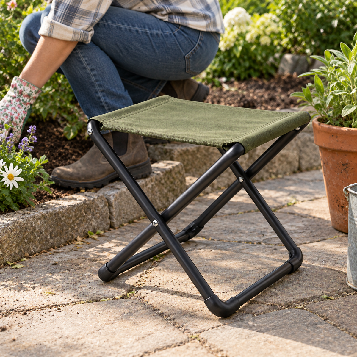 Foldable Garden Stool