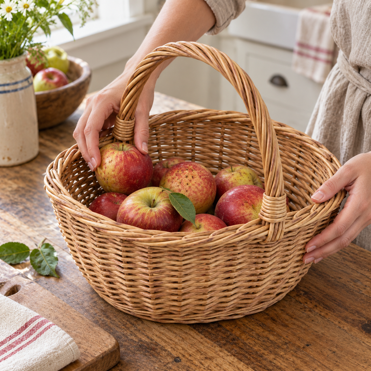 Willow Harvest Basket