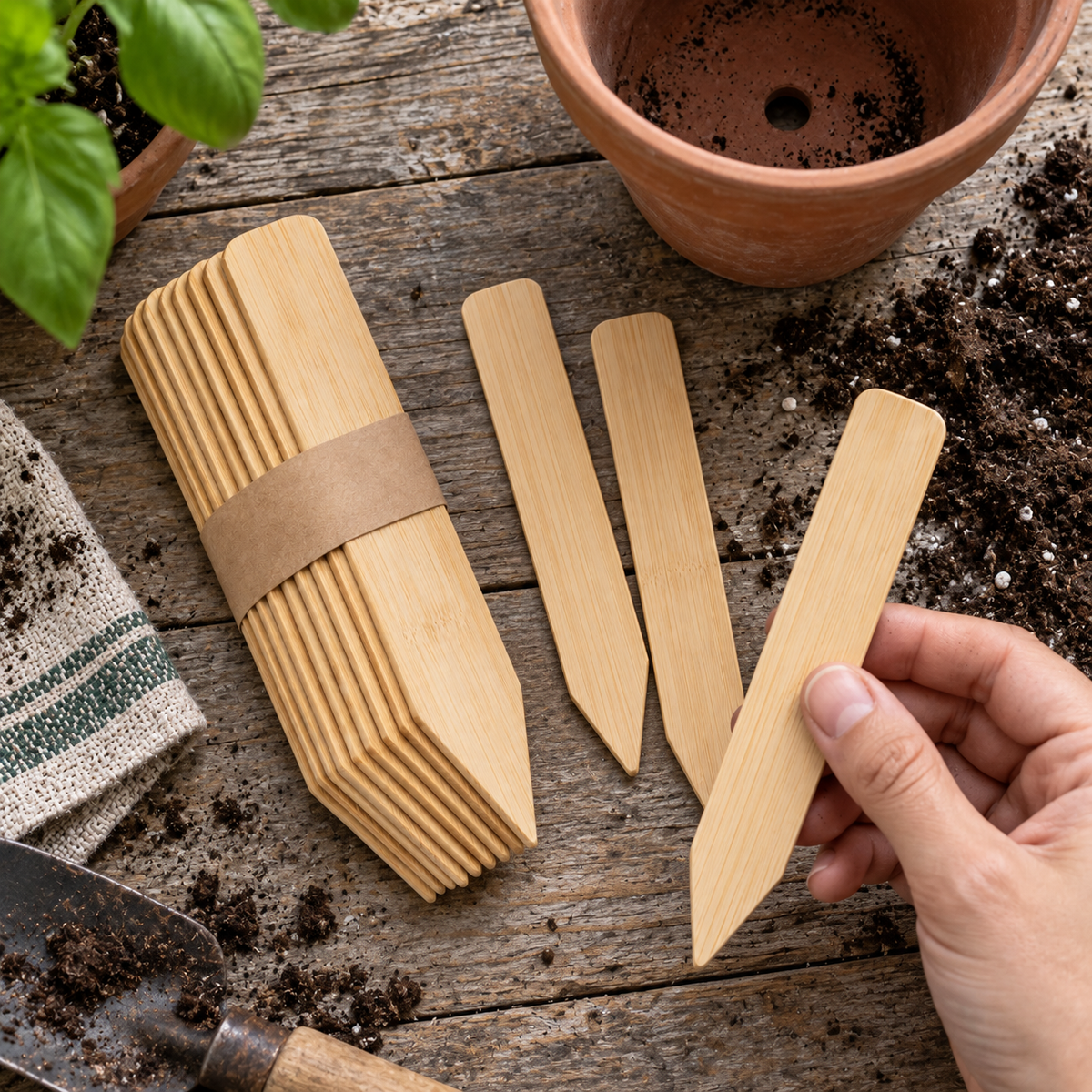 Bamboo Plant Markers